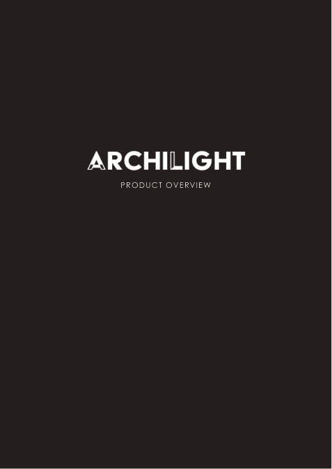 Archilight Product overview cover