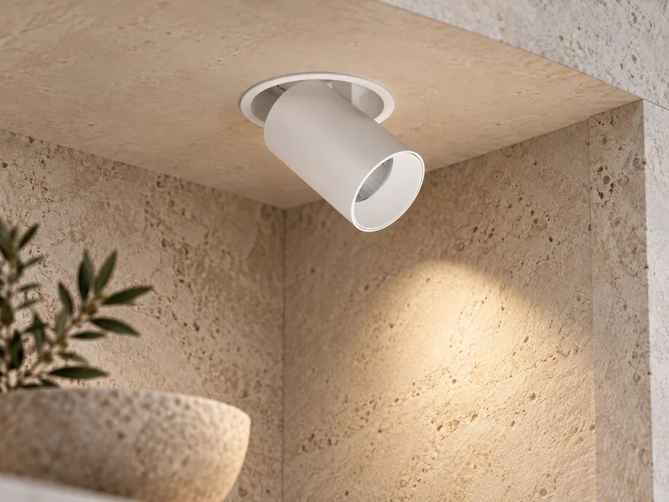 Illustrative installation scene for the SmartS 1T Downlight 12W product series