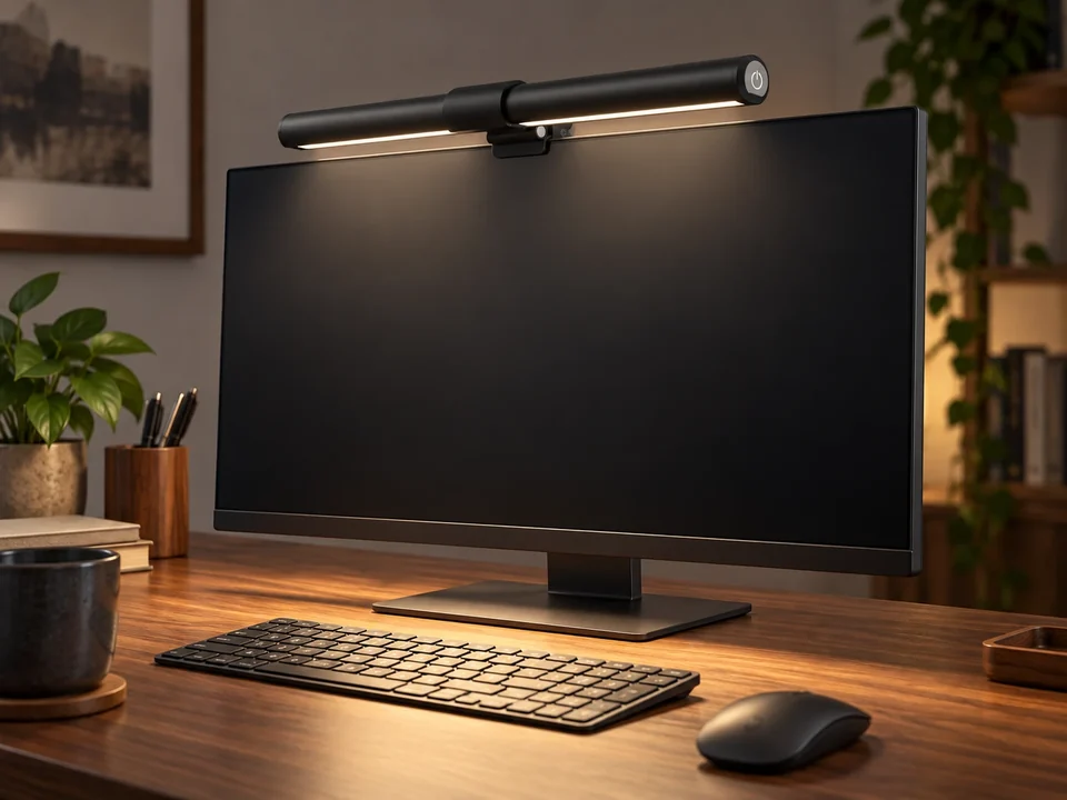 Illustrative space scene for the ScreenGlow 30cm Monitor Lamp product series