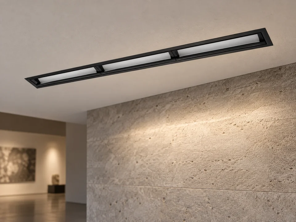 Illustrative installation scene for the Lattice Wash 15 Downlight 30W product series