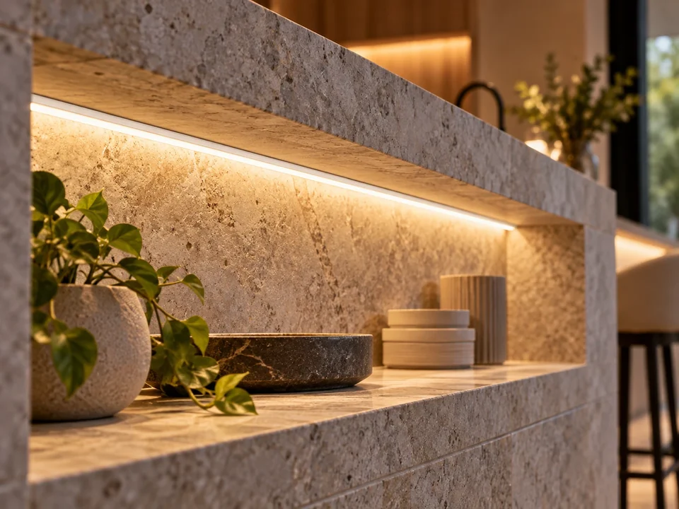 Illustrative space scene for the LED Strip ProPlus CC High CRI 120LEDs/m 14.4W/m 24V IP65 CRI>95 product series