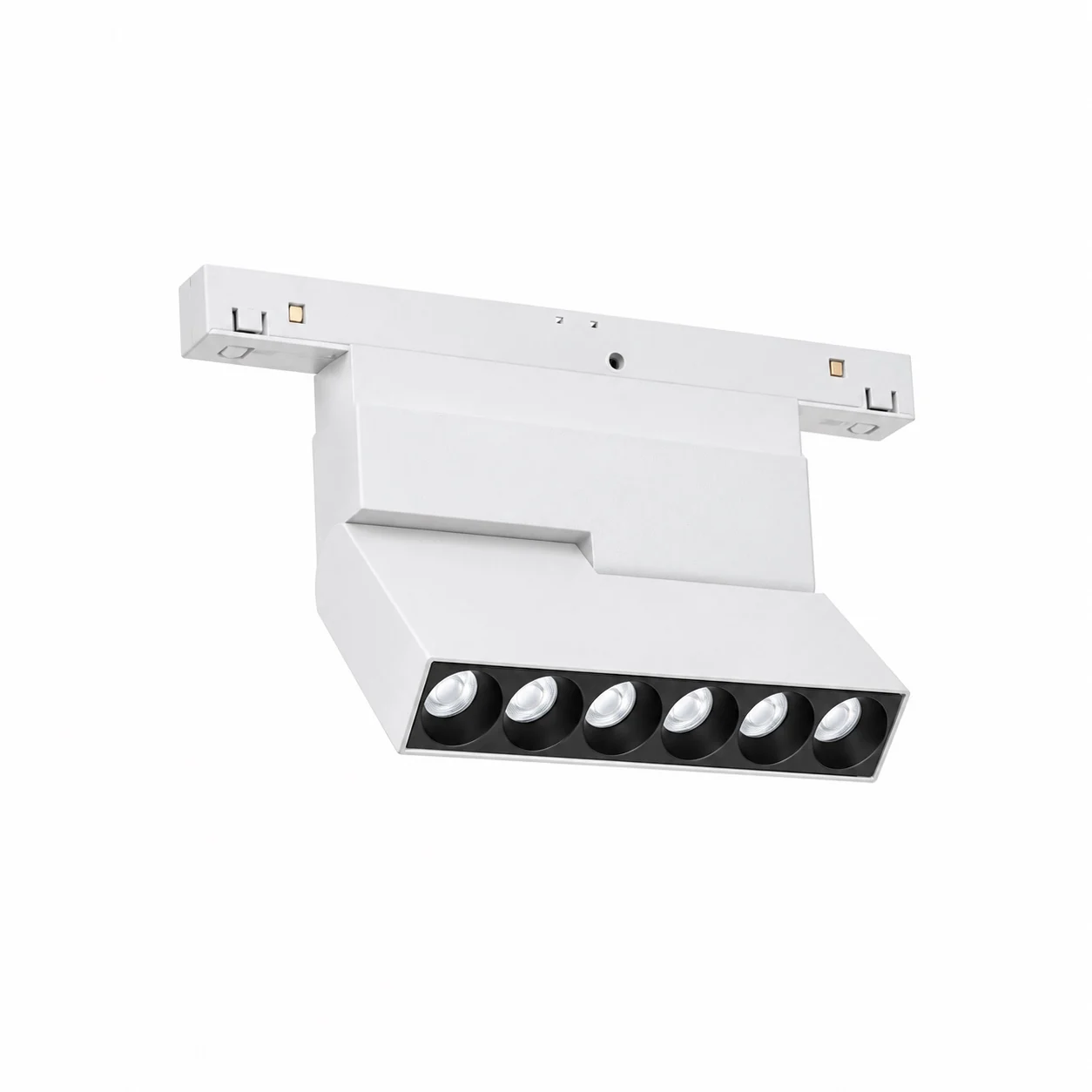 Bend 117C White Tracklight Light 10W — white-finish colour visualisation