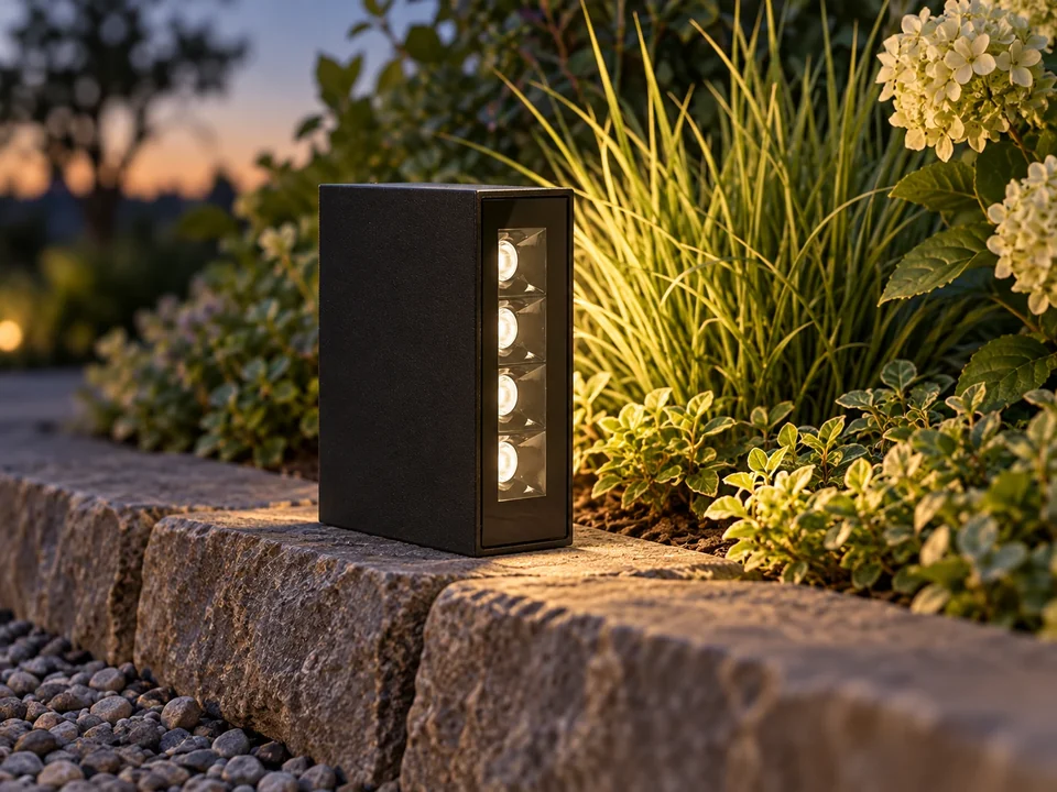 Illustrative space scene for the Leif Garden Light product series