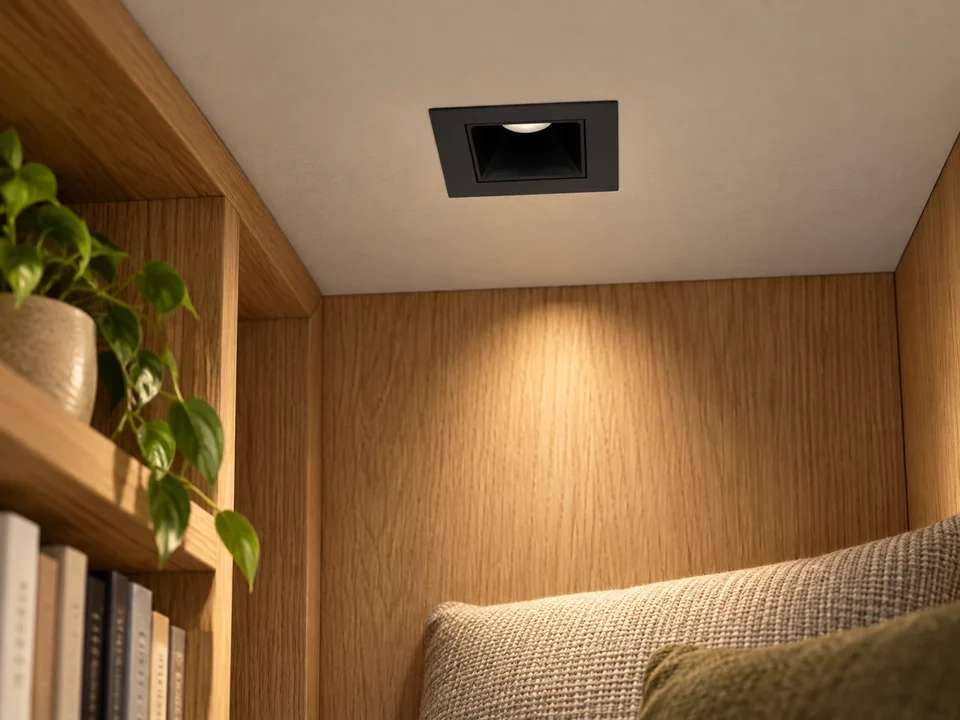 Illustrative installation scene for the Cultro150 Series 1x3W Linear Recessed Downlight product series