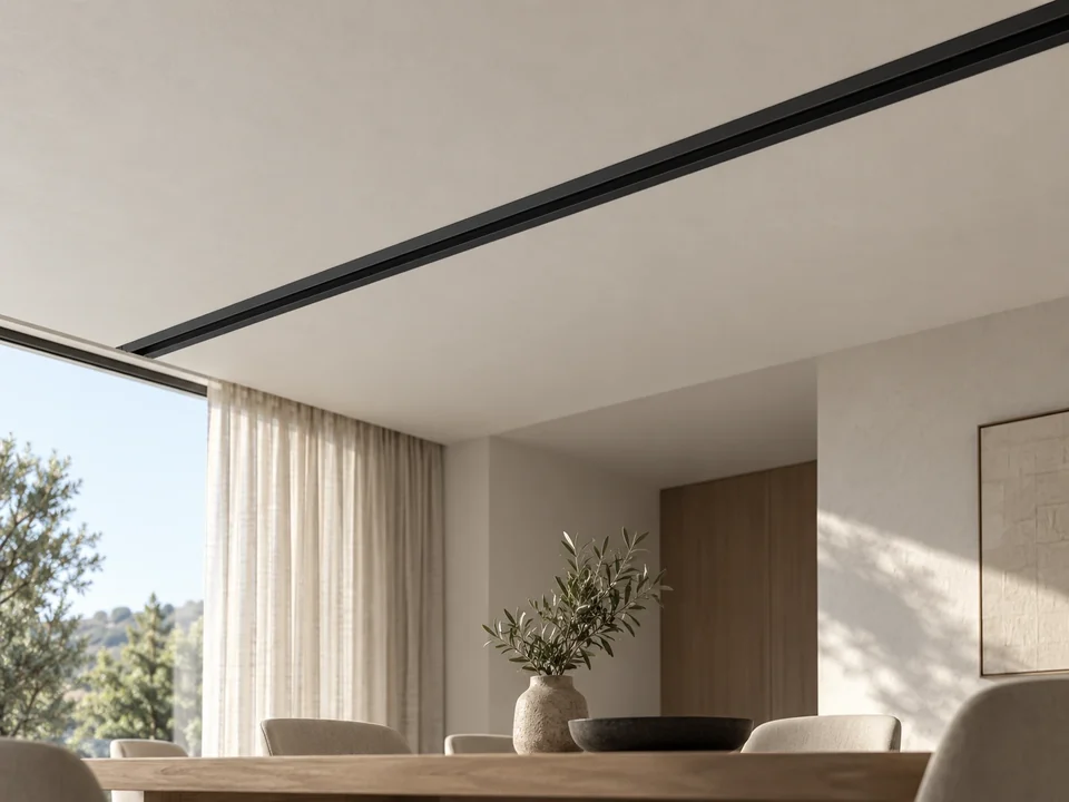 Illustrative installation scene for the Motion T Track 48V product series