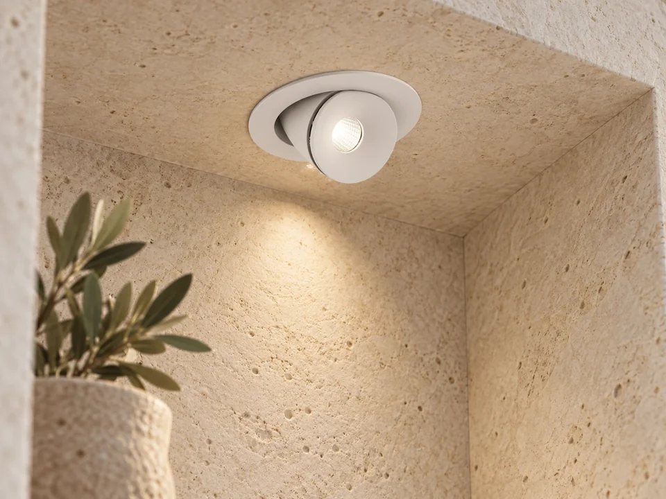 Illustrative installation scene for the linea 68 Downlight 4.5W product series