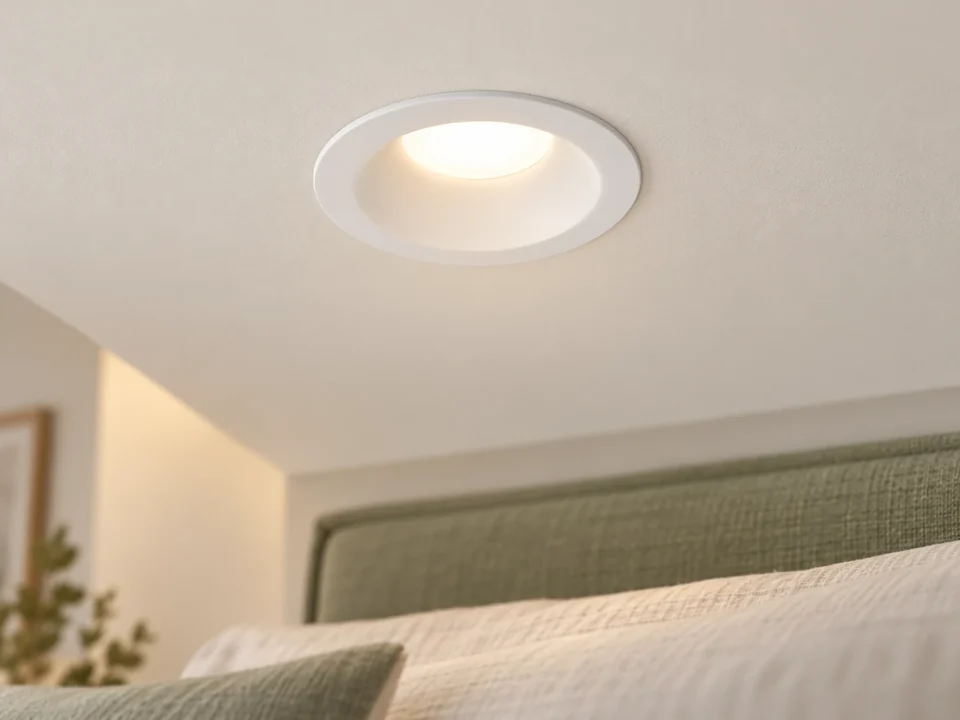 Illustrative installation scene for the linea 75 Downlight 16W product series