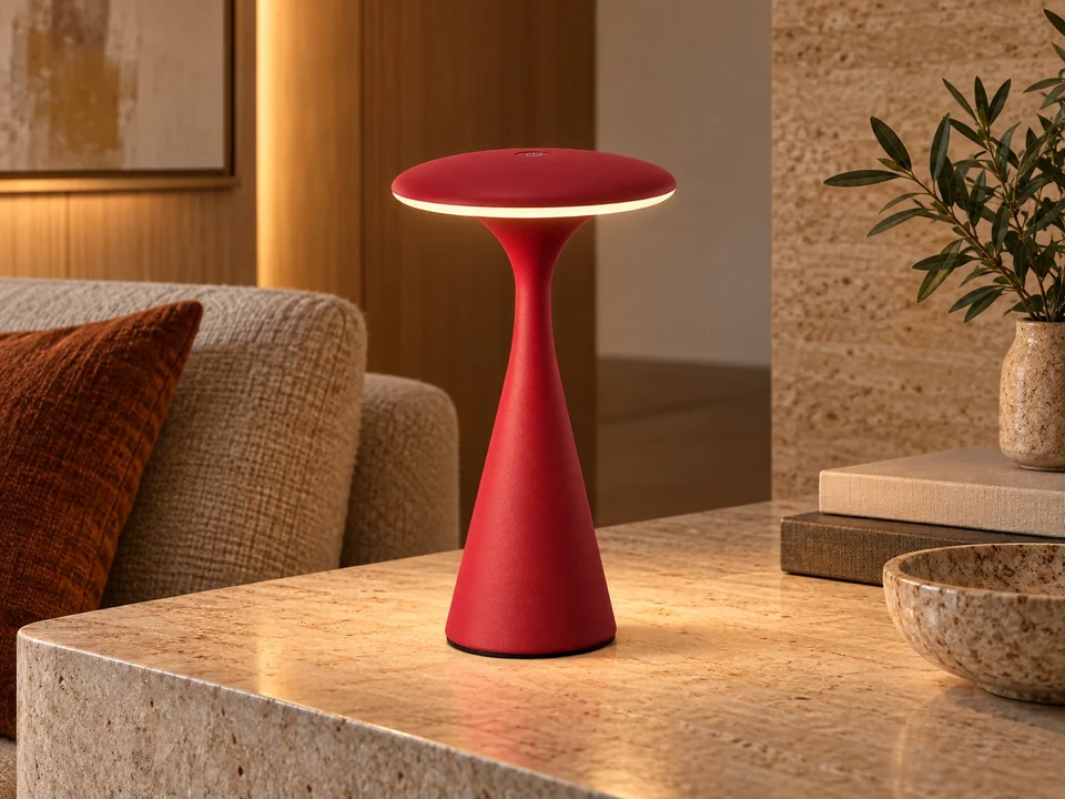Illustrative space scene for the Decorative Talia Table Light product series