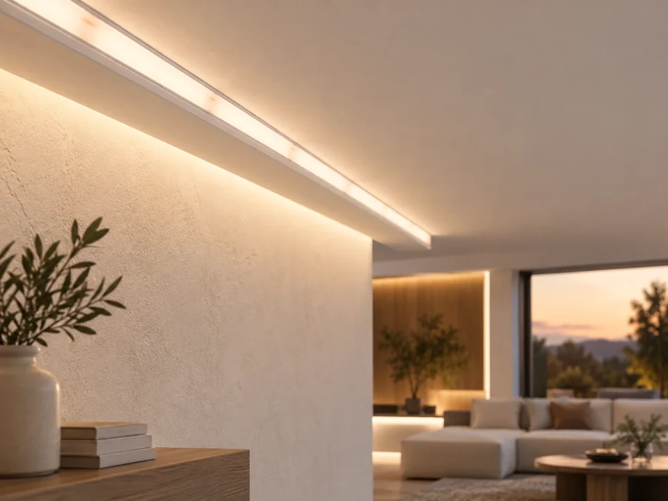 Illustrative space scene for the LED Strip Pro Pure Flow product series