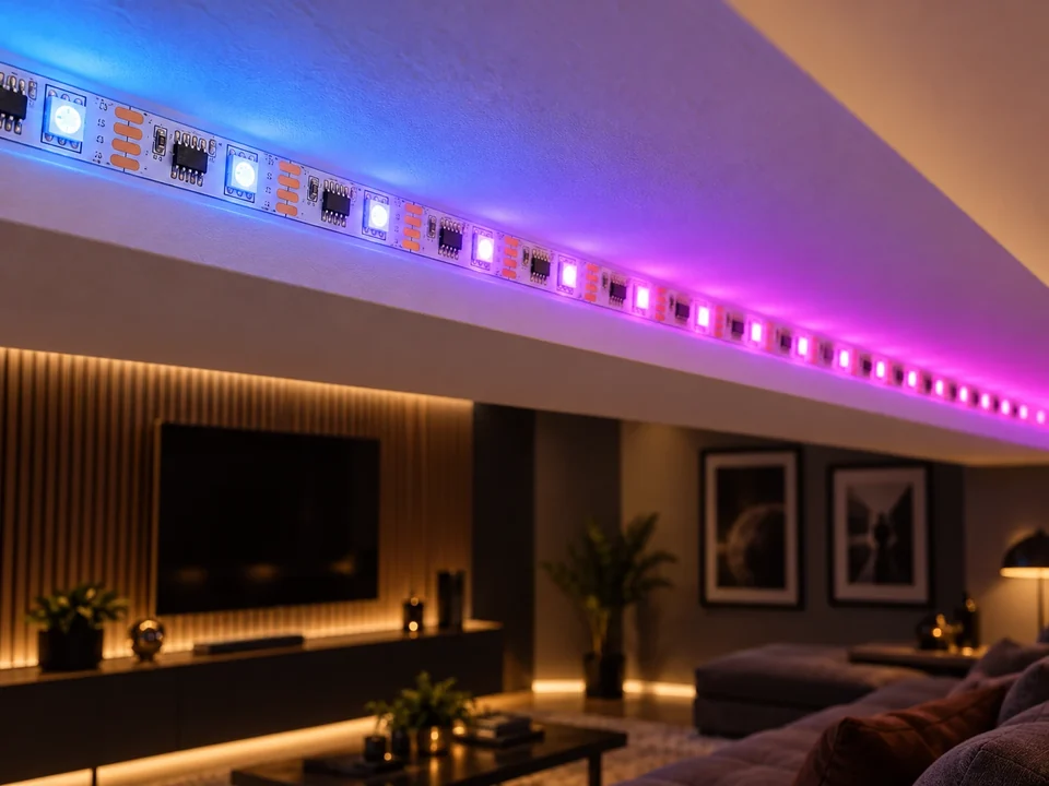 Illustrative space scene for the LED Strip ProPlus-ONE SPI Digital One LED Pixel Programmable product series