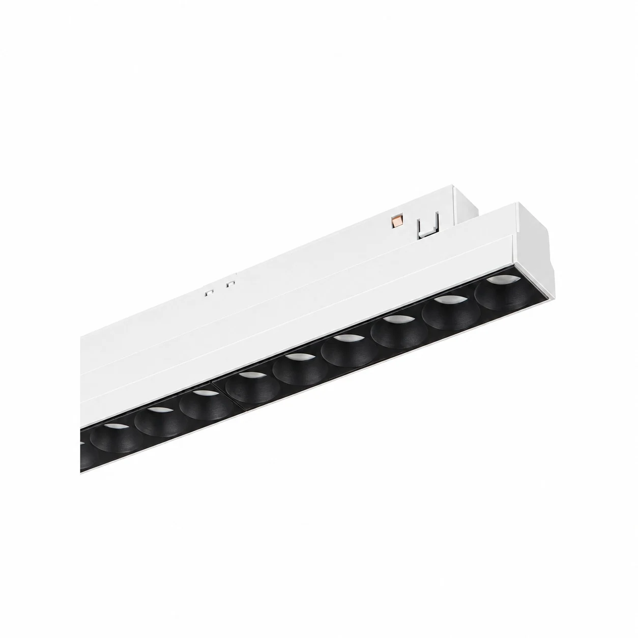 Grid 231 White Tracklight Light 20W — white-finish colour visualisation