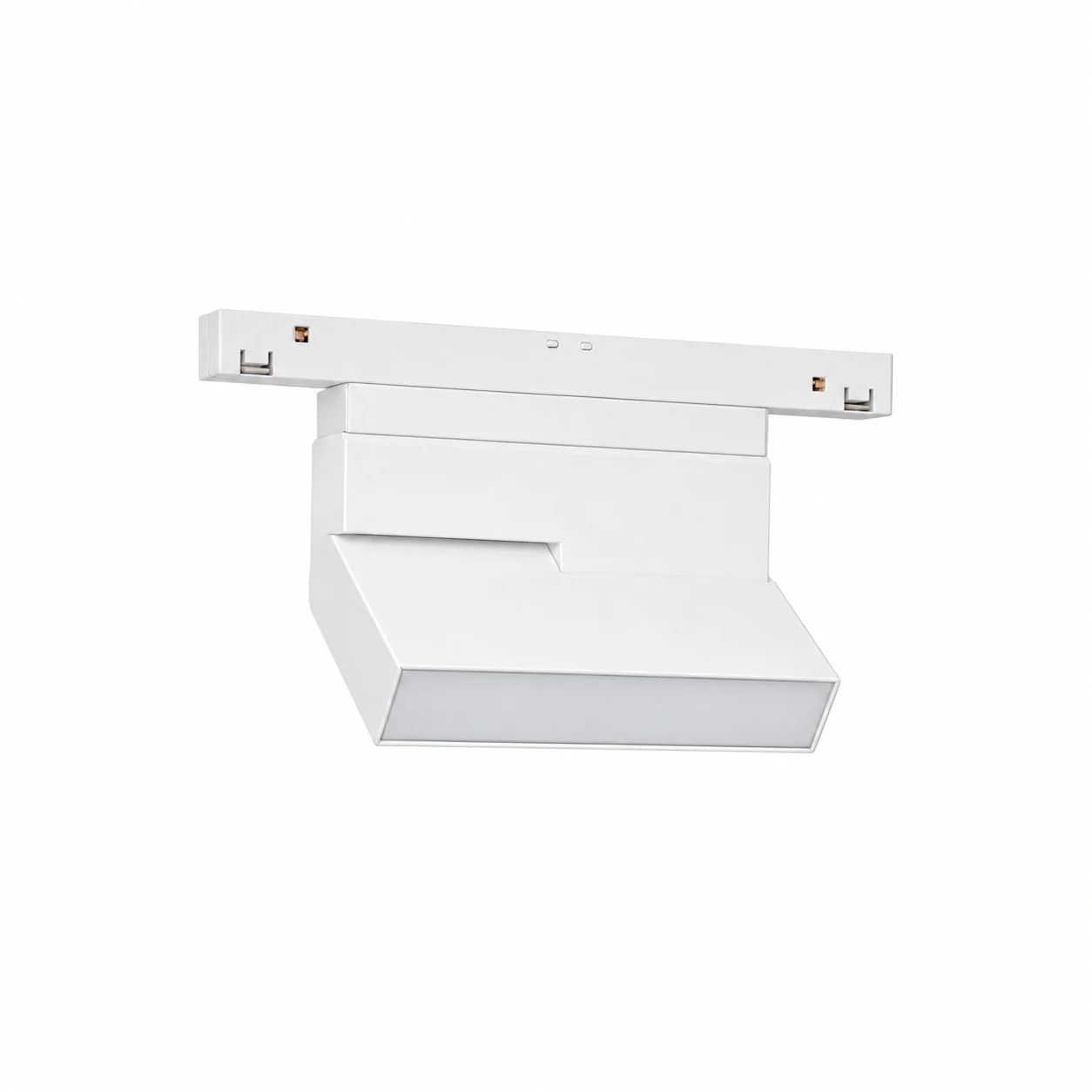 Bend 117F White Tracklight Light 8W — white-finish colour visualisation