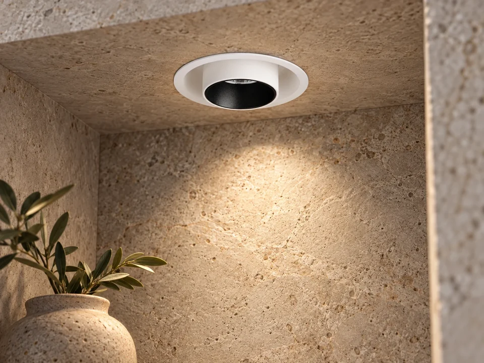 Illustrative installation scene for the Smart R1 Downlight 12W product series