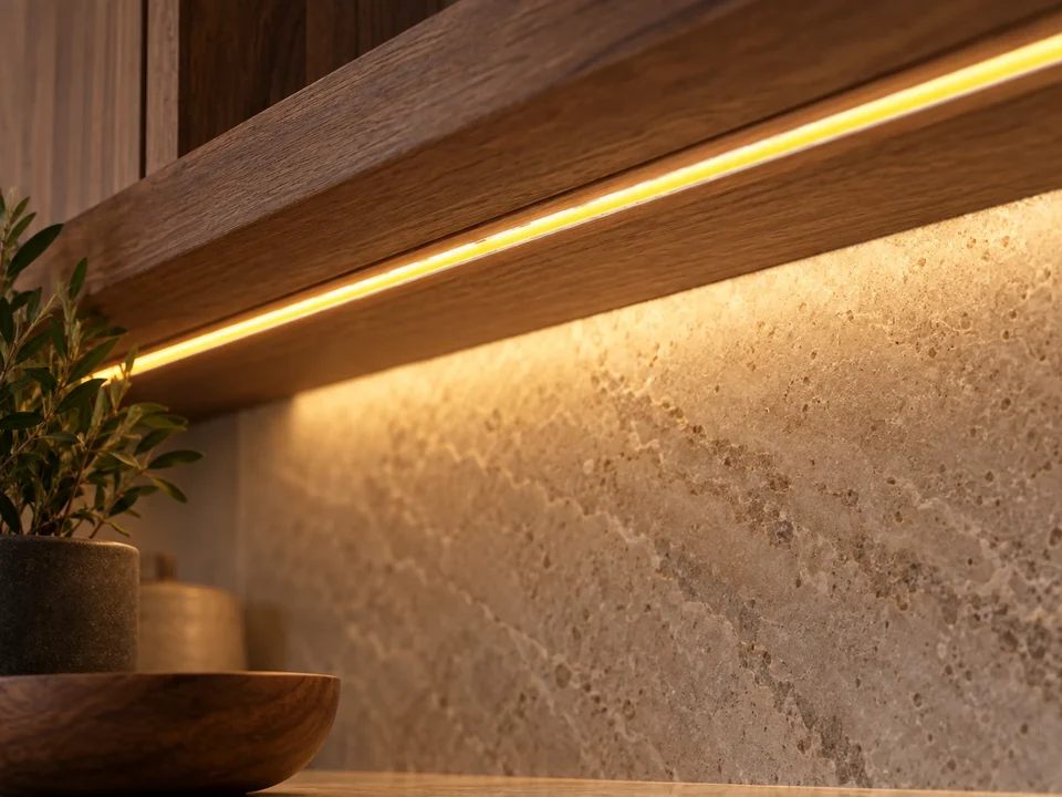 Illustrative space scene for the Pure Lume COB Strip - 8MM product series