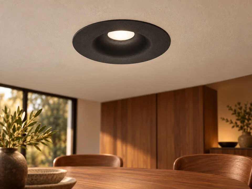 Illustrative installation scene for the Linea 120 Downlight 16W product series