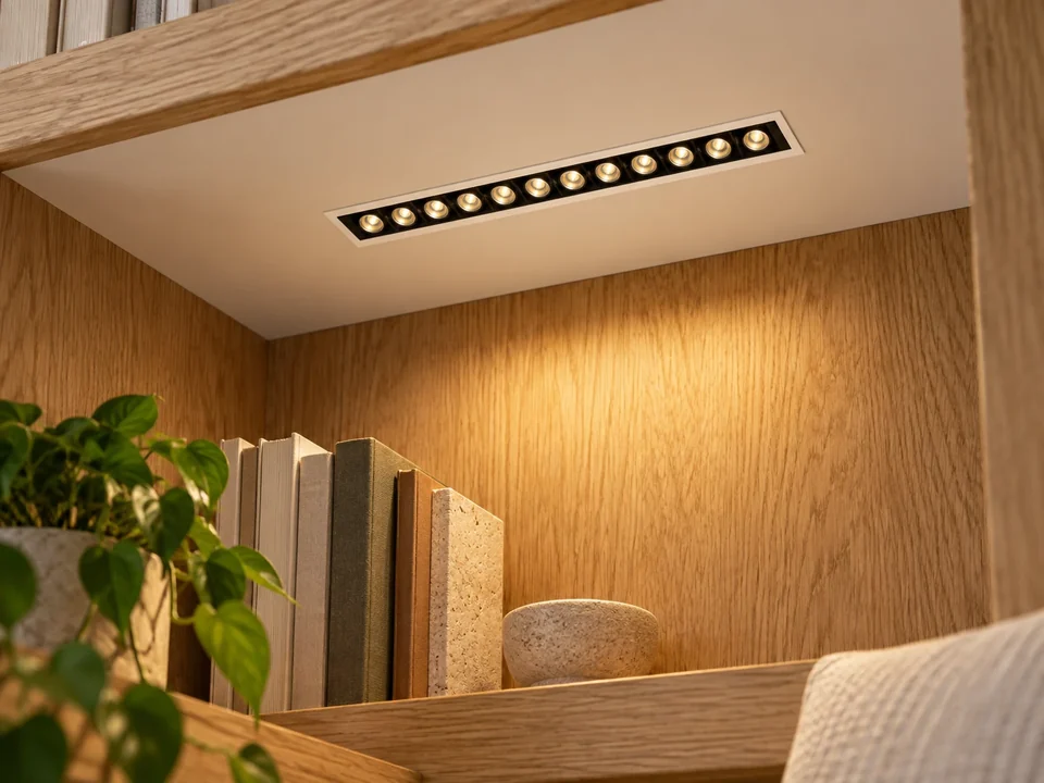 Illustrative installation scene for the Taylor Recessed 12 Downlight product series