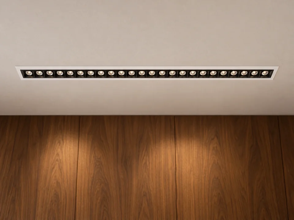Illustrative installation scene for the Taylor Recessed 24 Downlight product series