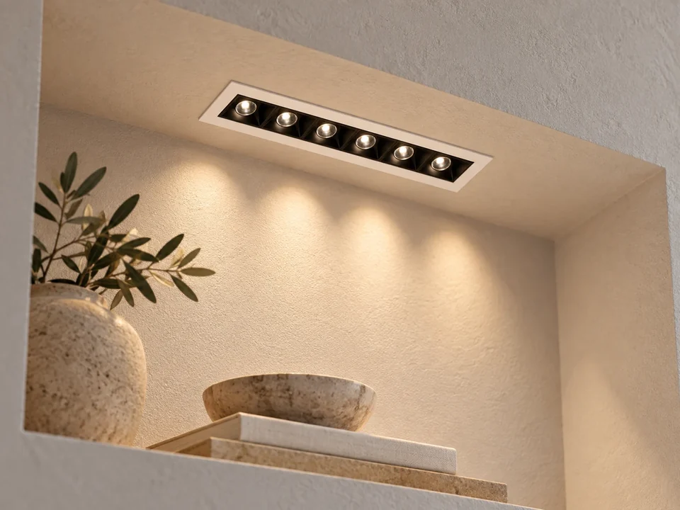 Illustrative installation scene for the Taylor Recessed 6 Downlight product series
