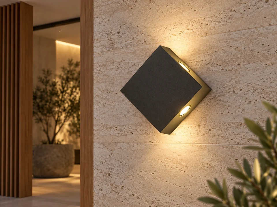 Illustrative space scene for the Decorative Xeno Wall Light product series