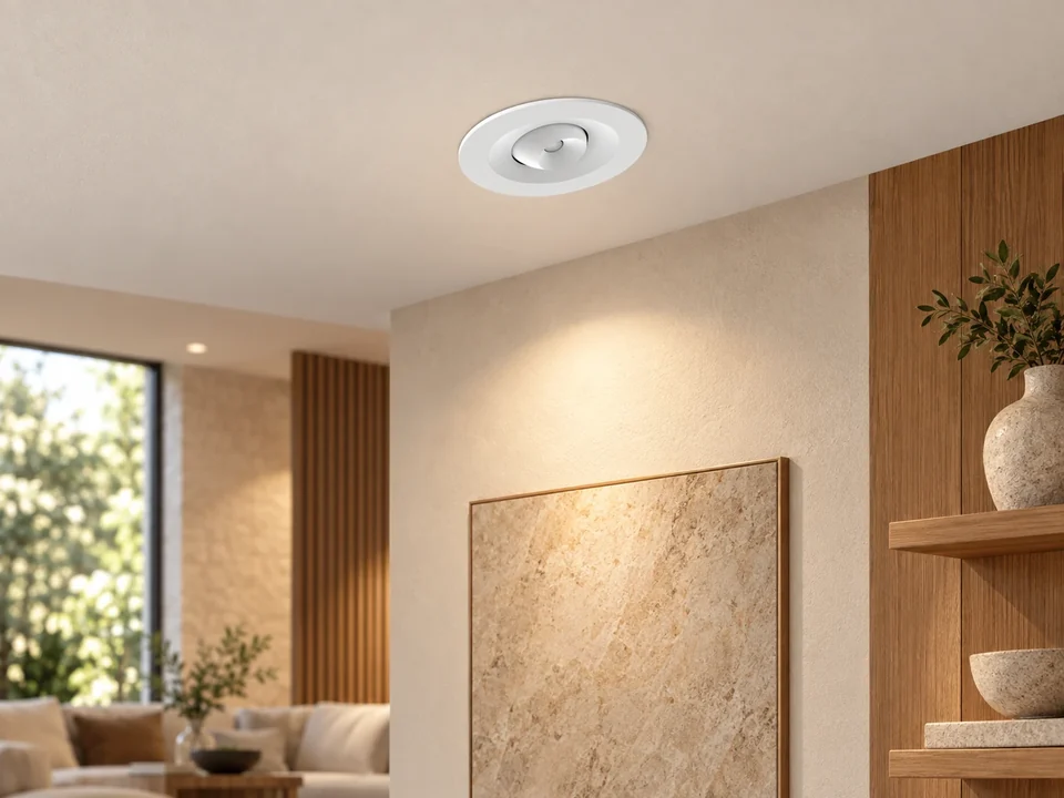Illustrative space scene for the Pointer68 Flex Series 5.7W Adjustable Downlight product series