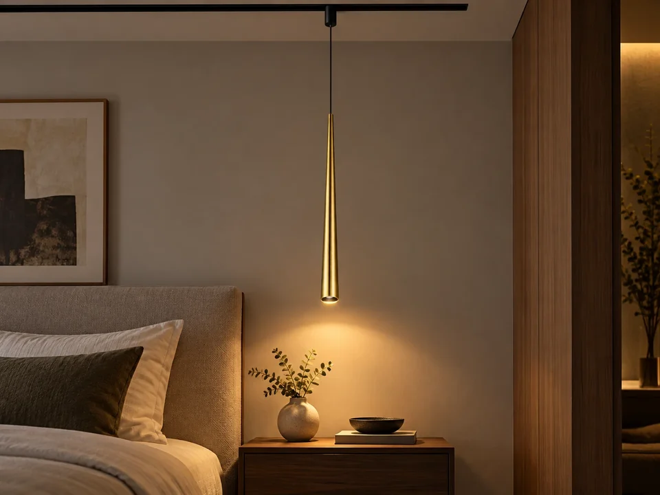 Illustrative space scene for the Meteor Pendant Track Light 3W - BLE product series