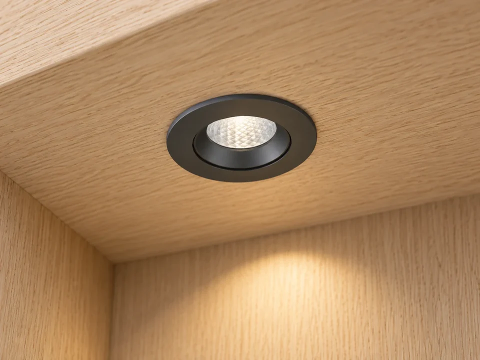 Illustrative installation scene for the Strada 35 LED downlights LV-Lm 5.7W No dim product series