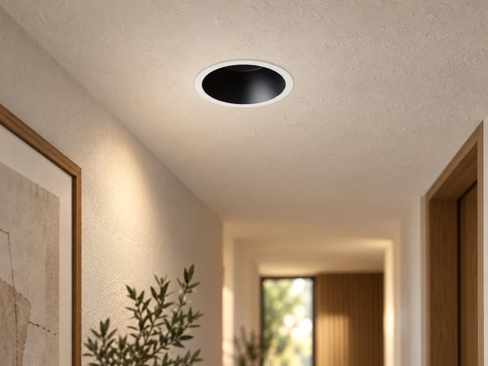 Illustrative installation scene for the Ray Small Downlight 8W product series