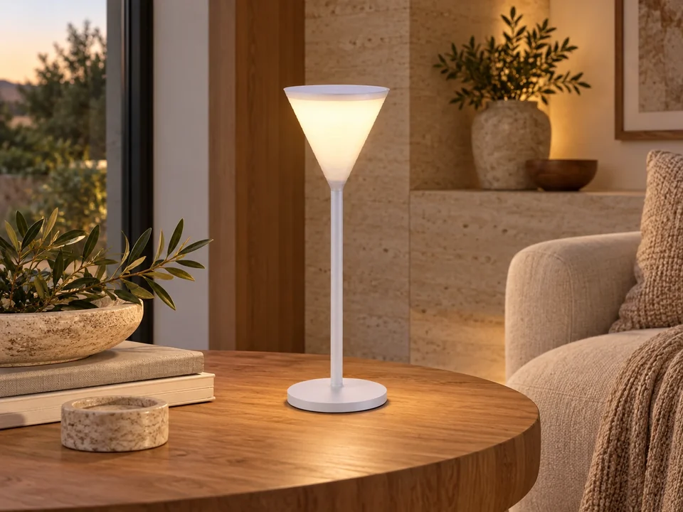 Illustrative space scene for the Decorative Torch To-go Lamp product series
